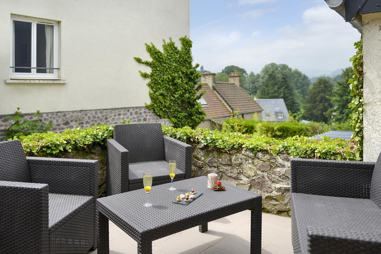 Logis Hotel Spa Restaurant Au Site Normand Clecy Exterior photo