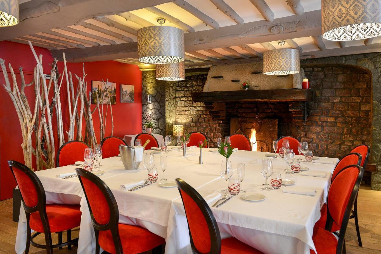 Logis Hotel Spa Restaurant Au Site Normand Clecy Exterior photo